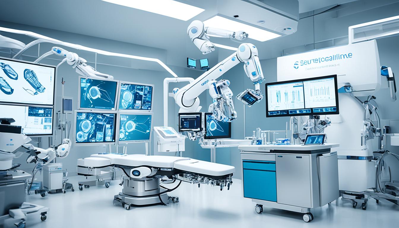 الذكاء الاصطناعي وتطوير الروبوتات الطبية والجراحية.