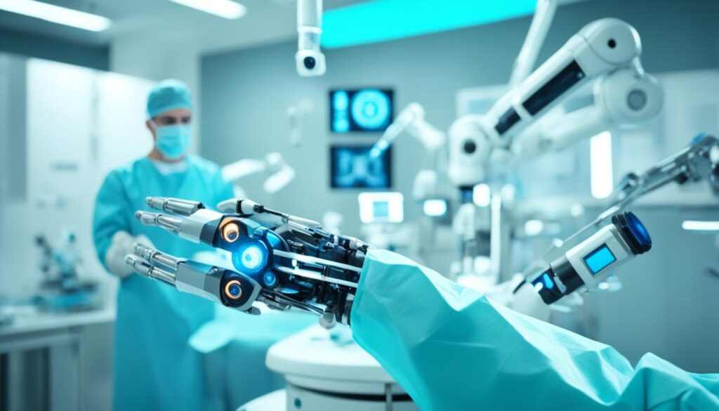 تطوير الروبوتات الطبية والجراحية
