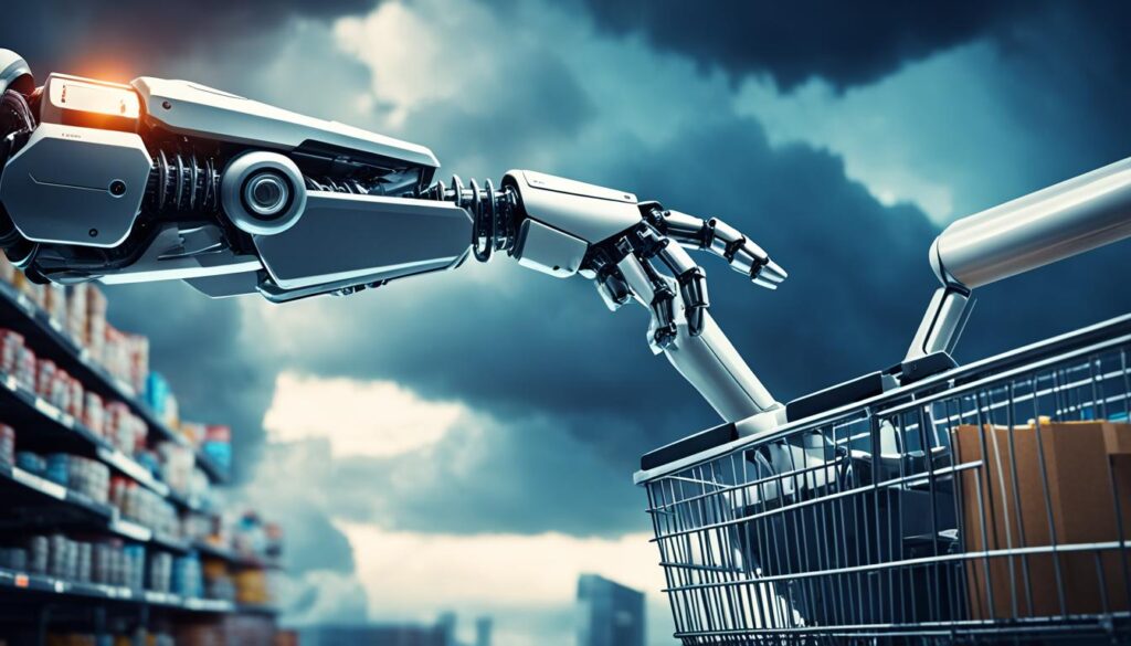 التحديات والمخاطر المرتبطة باستخدام الذكاء الاصطناعي في التسوق الإلكتروني