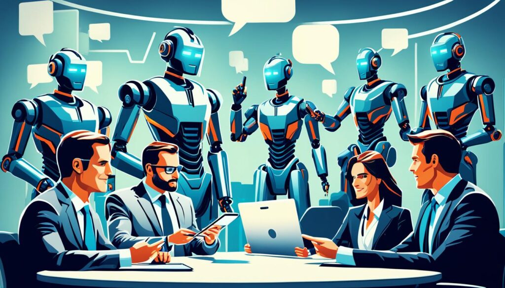 الروبوتات الدردشة في قطاع الأعمال